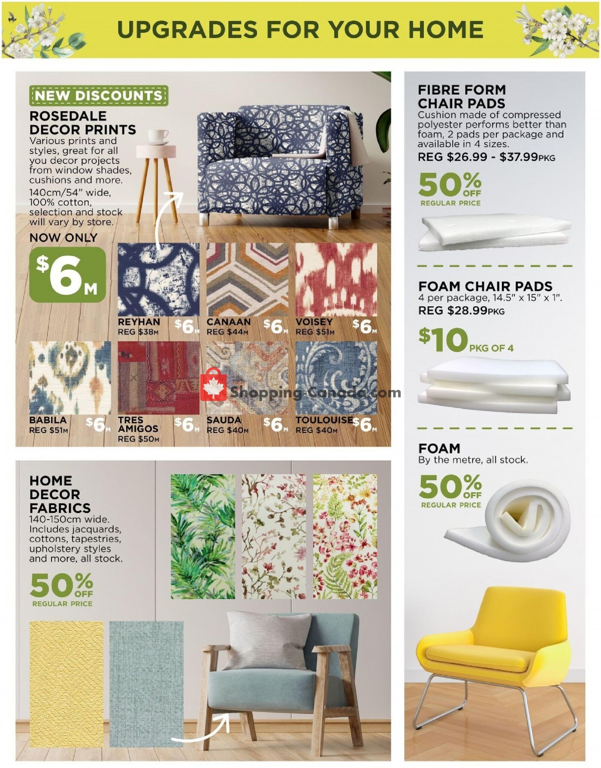 Fabricland flyer from Thursday April 1, 2021 to Friday April 30, 2021 - page 17