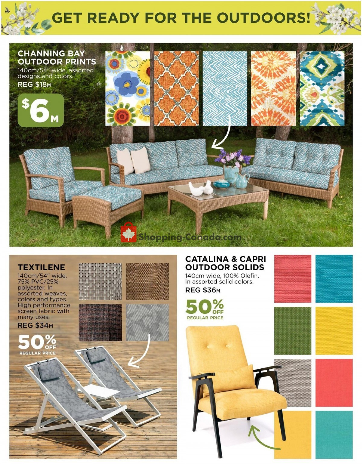 Fabricland flyer from Thursday April 1, 2021 to Friday April 30, 2021 - page 18