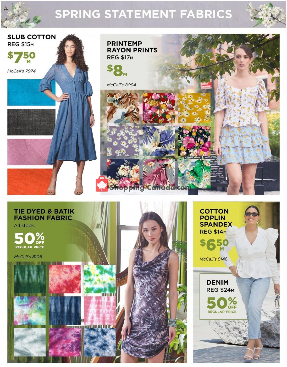 Fabricland flyer from Thursday April 1, 2021 to Friday April 30, 2021 - page 3