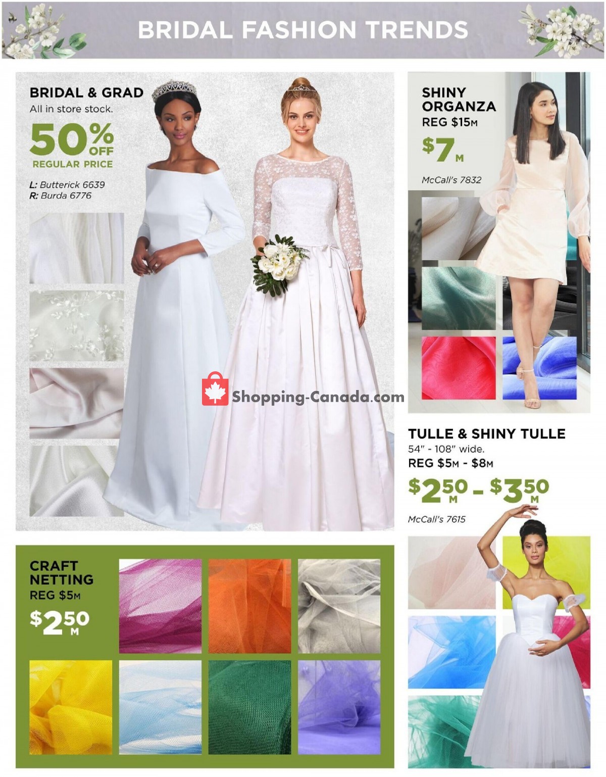 Fabricland flyer from Thursday April 1, 2021 to Friday April 30, 2021 - page 6