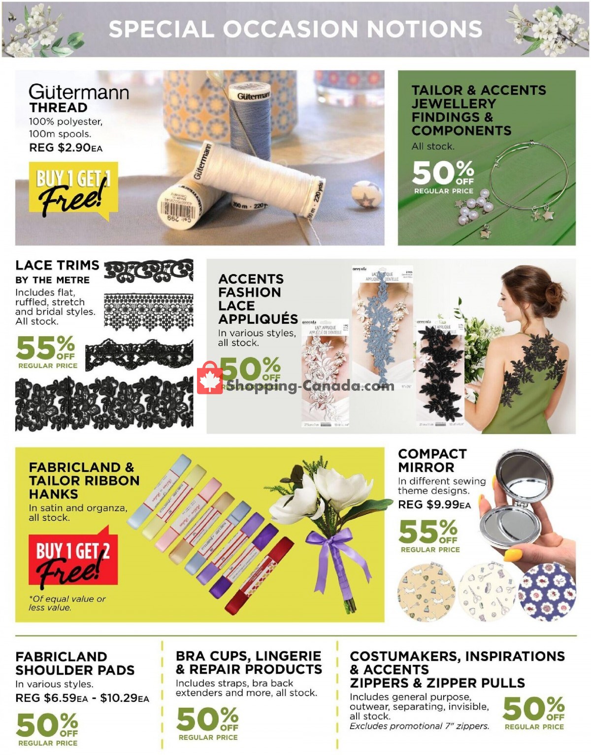 Fabricland flyer from Thursday April 1, 2021 to Friday April 30, 2021 - page 7