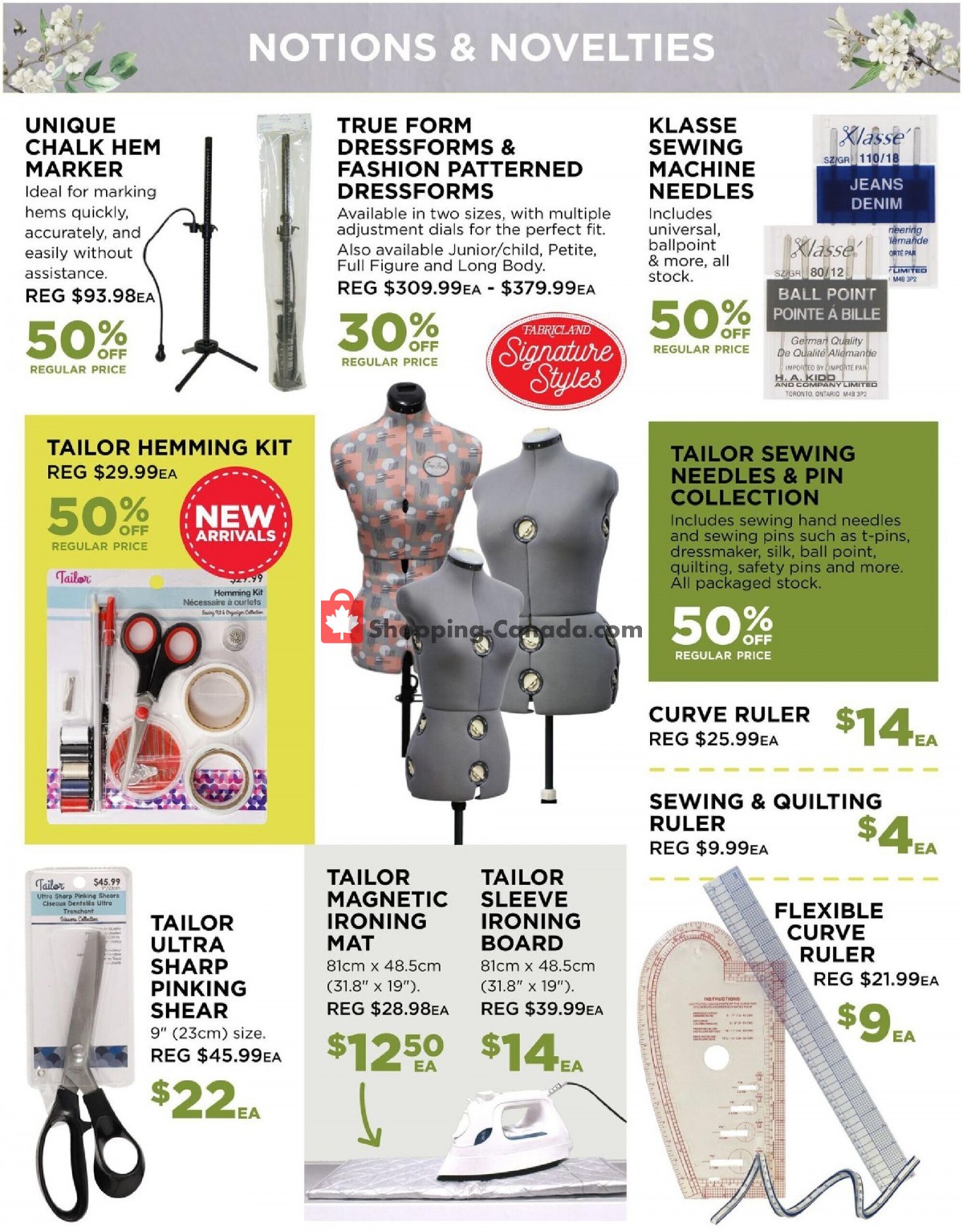 Fabricland flyer from Thursday April 1, 2021 to Friday April 30, 2021 - page 8
