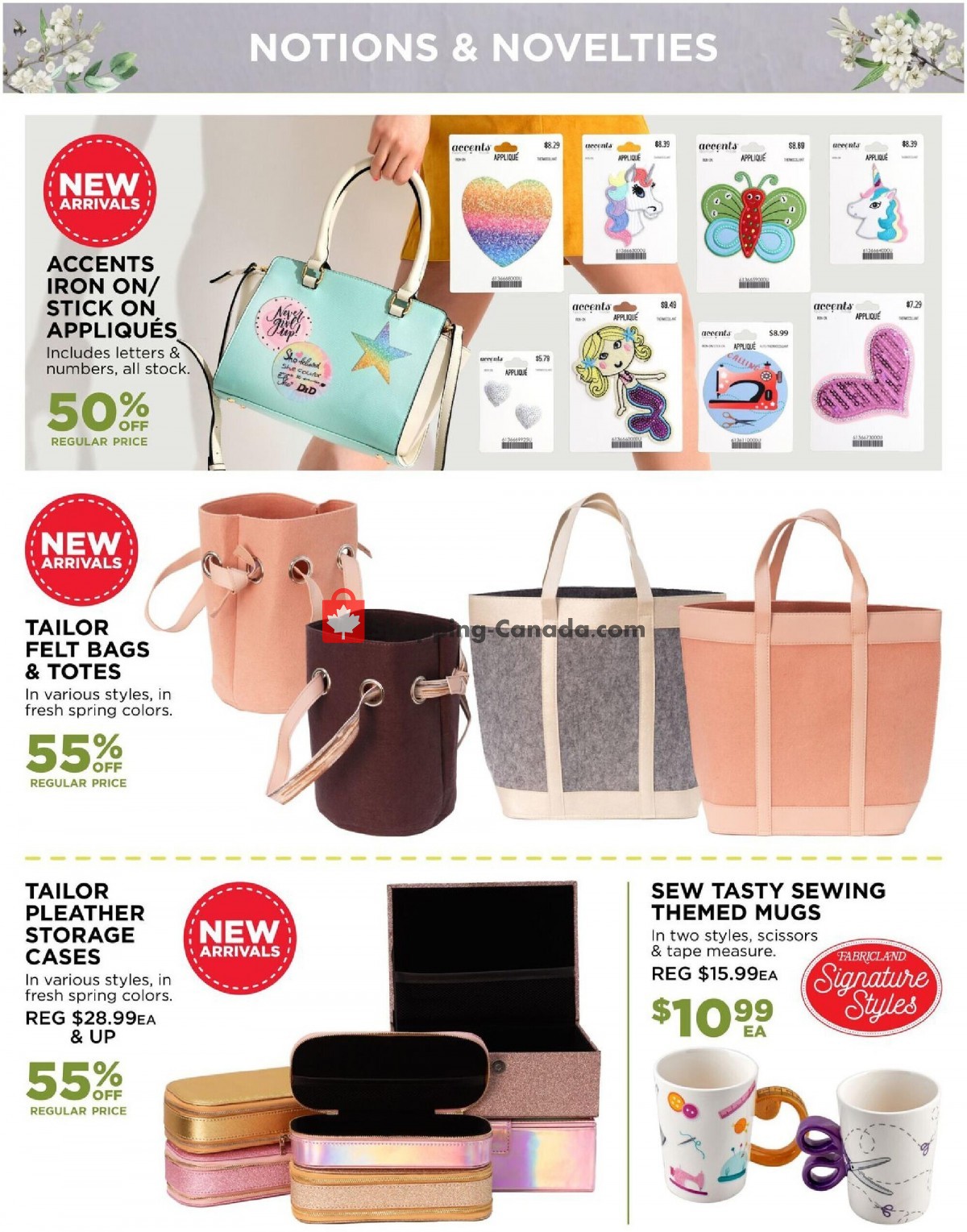 Fabricland flyer from Thursday April 1, 2021 to Friday April 30, 2021 - page 9