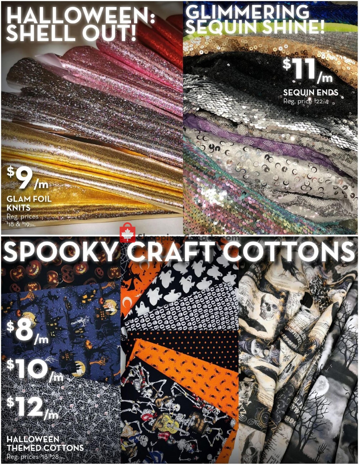 Fabricland flyer from Friday October 1, 2021 to Sunday October 31, 2021 - page 10