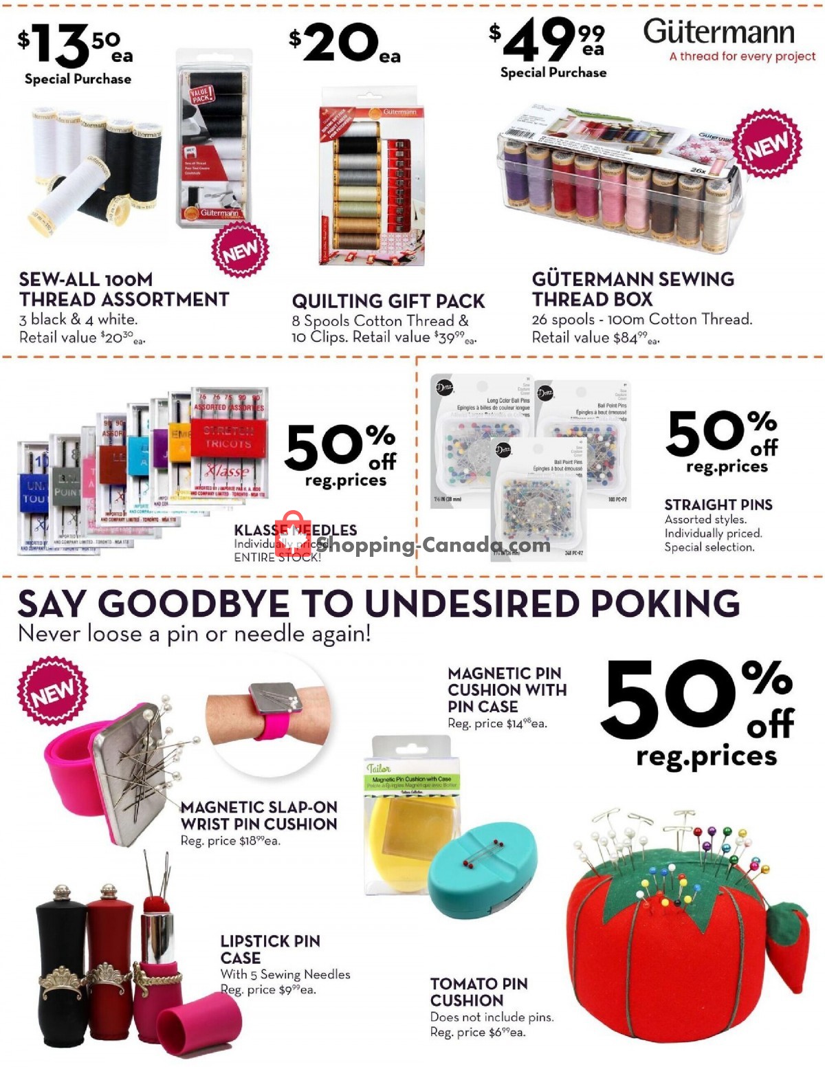 Fabricland flyer from Friday October 1, 2021 to Sunday October 31, 2021 - page 16