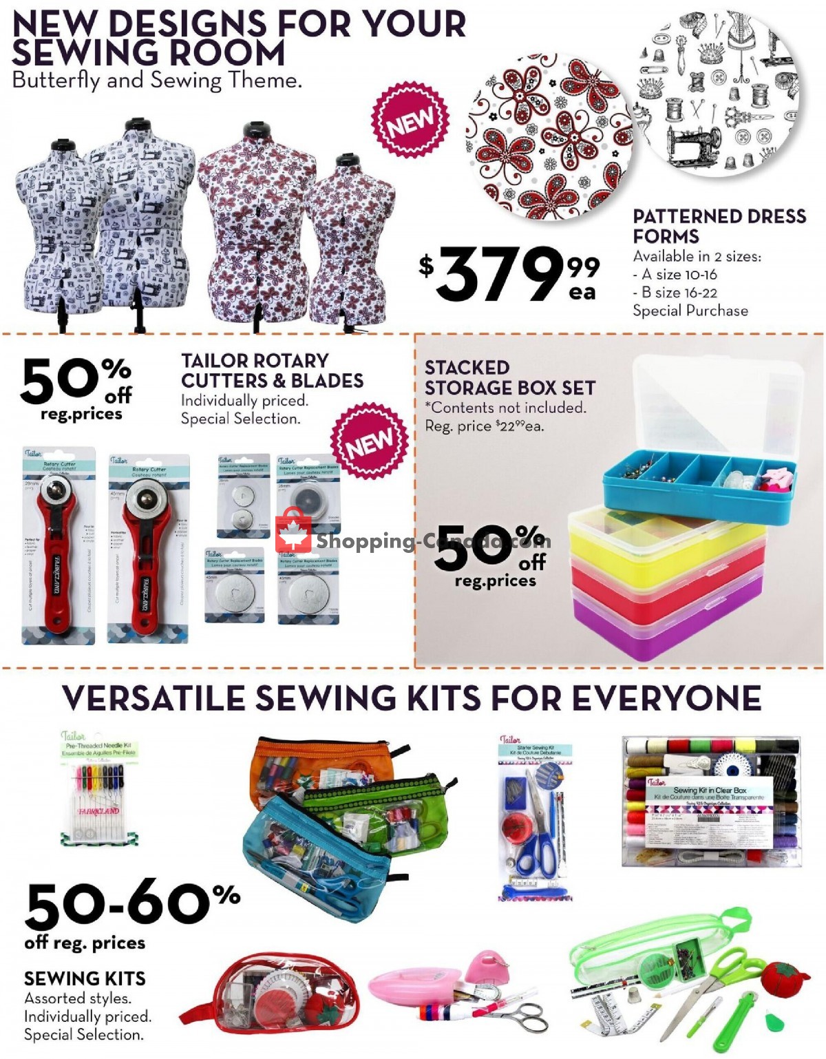 Fabricland flyer from Friday October 1, 2021 to Sunday October 31, 2021 - page 18