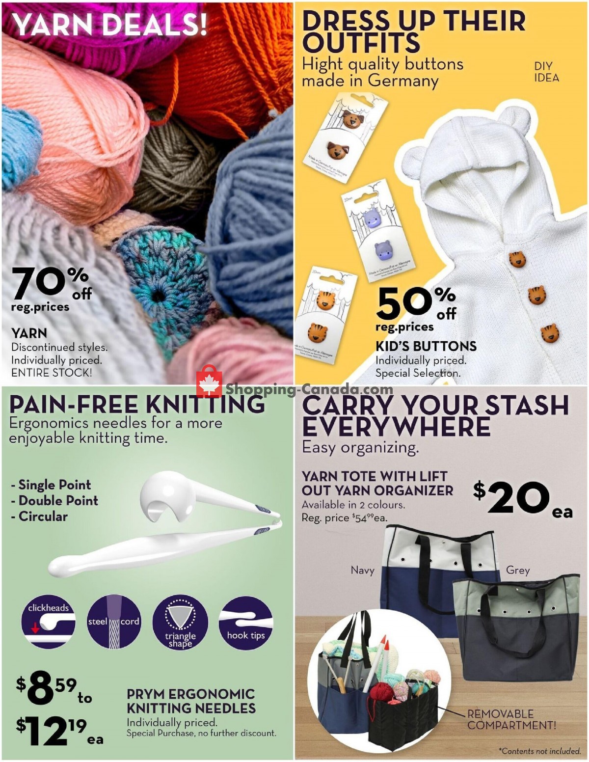 Fabricland flyer from Friday October 1, 2021 to Sunday October 31, 2021 - page 19