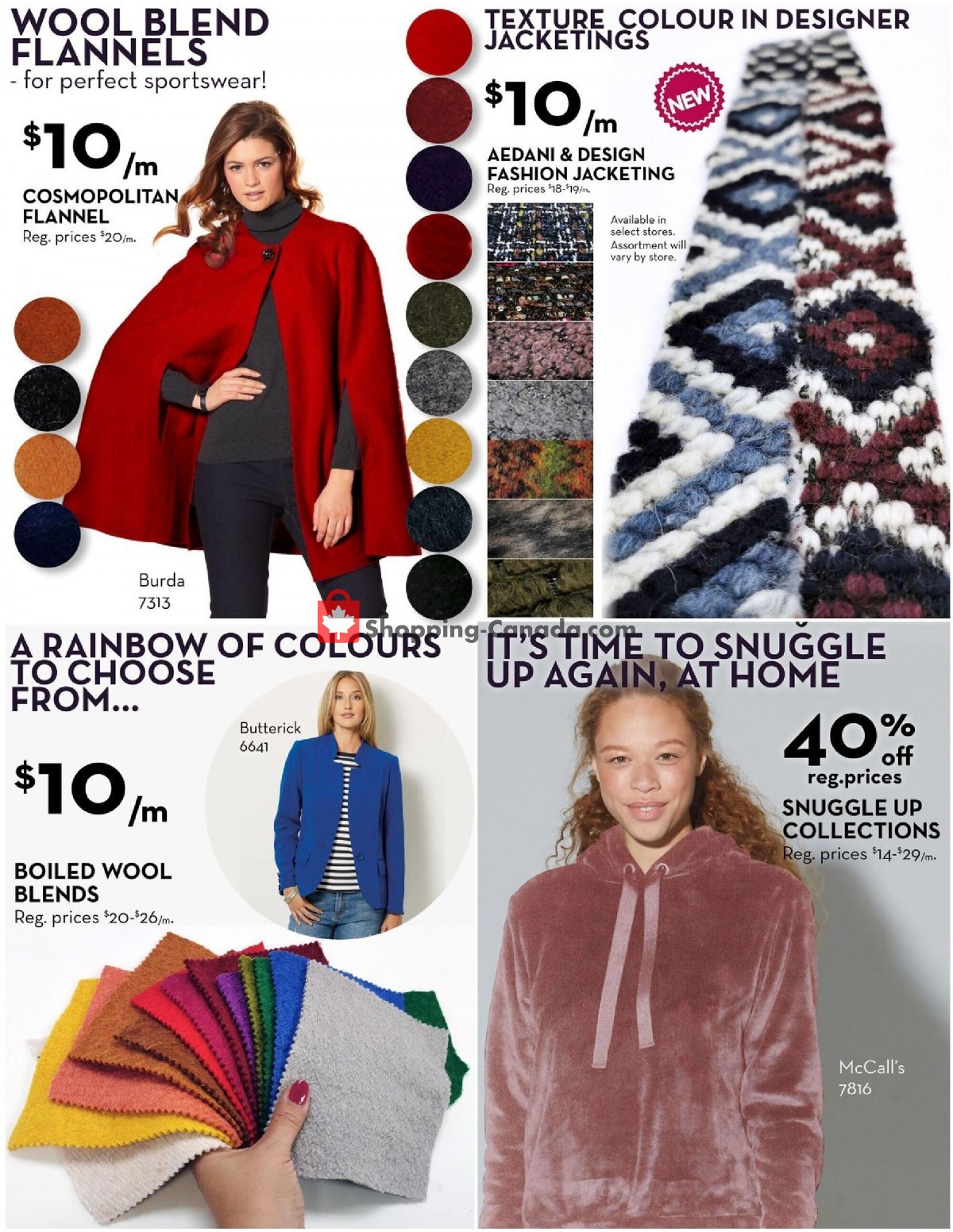 Fabricland flyer from Friday October 1, 2021 to Sunday October 31, 2021 - page 3