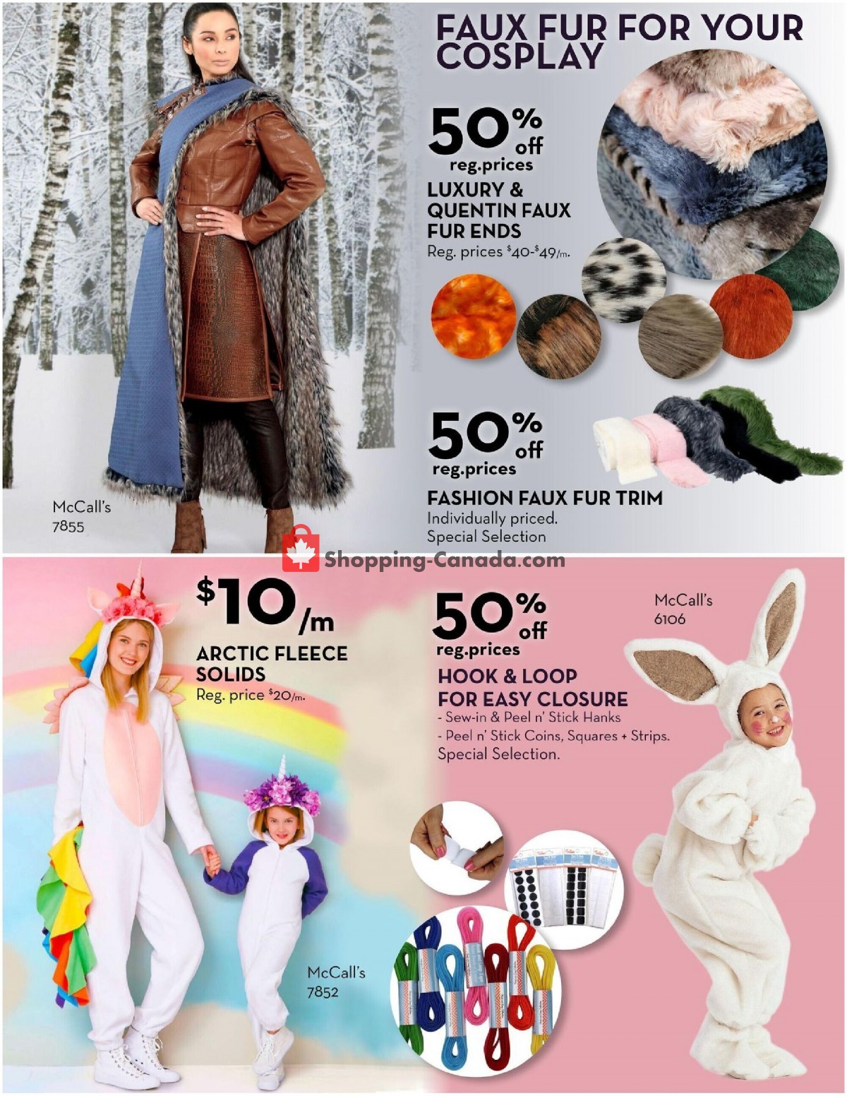 Fabricland flyer from Friday October 1, 2021 to Sunday October 31, 2021 - page 7