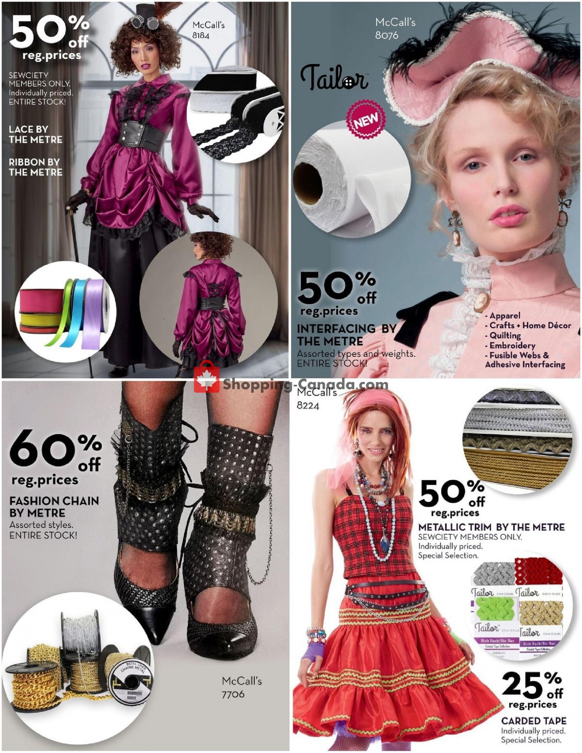 Fabricland flyer from Friday October 1, 2021 to Sunday October 31, 2021 - page 9