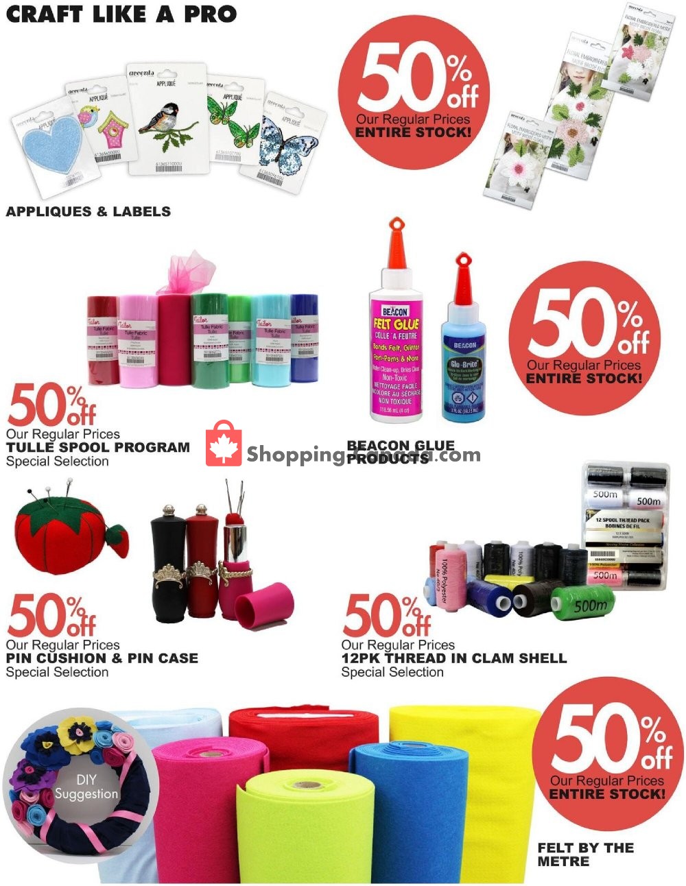 Fabricland flyer from Thursday July 2, 2020 to Wednesday July 22, 2020 - page 13