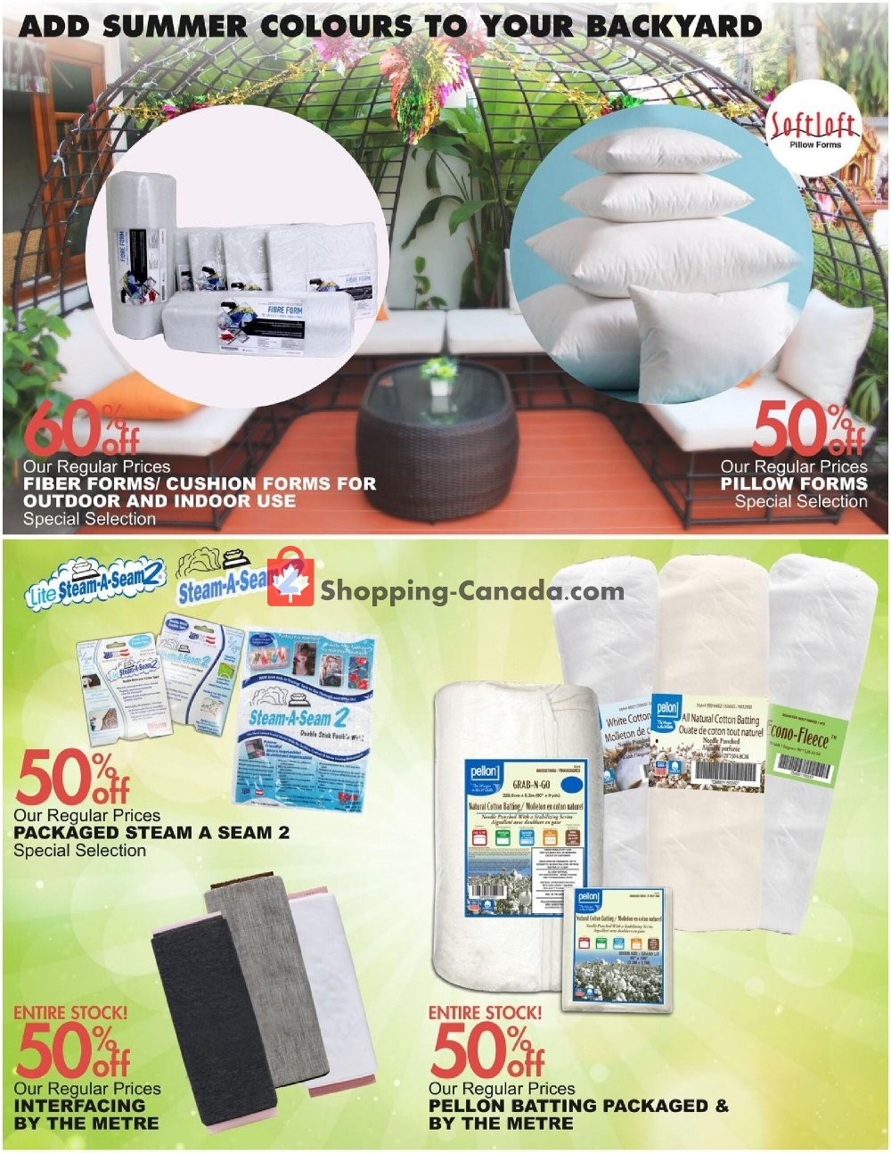 Fabricland flyer from Thursday July 2, 2020 to Wednesday July 22, 2020 - page 14