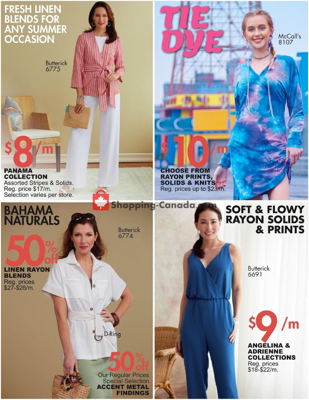 Fabricland flyer from Thursday July 2, 2020 to Wednesday July 22, 2020 - page 2
