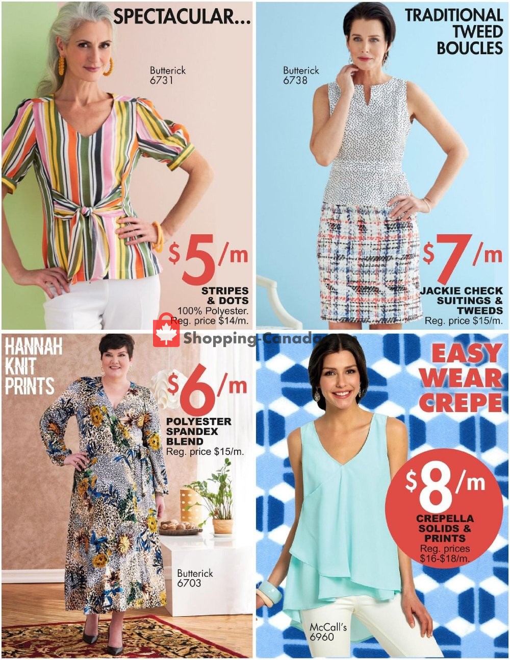 Fabricland flyer from Thursday July 2, 2020 to Wednesday July 22, 2020 - page 4