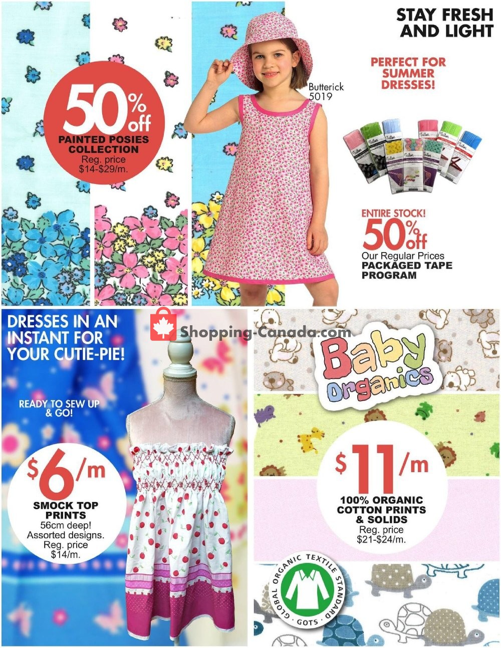 Fabricland flyer from Thursday July 2, 2020 to Wednesday July 22, 2020 - page 6