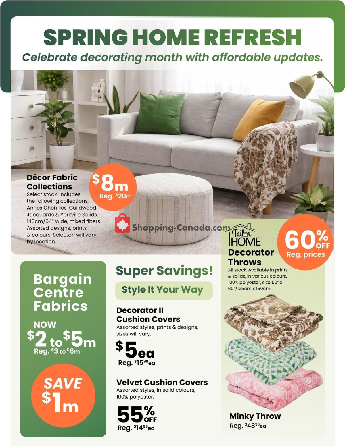 Fabricland flyer from Saturday April 4, 2026 to Thursday April 30, 2026 - page 10