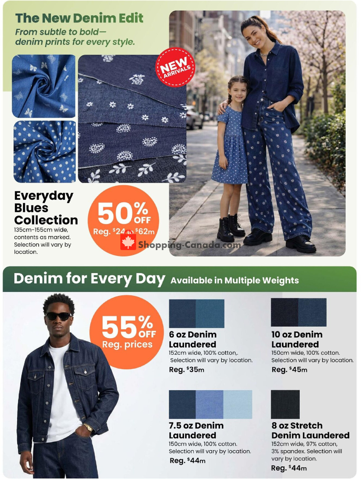 Fabricland flyer from Saturday April 4, 2026 to Thursday April 30, 2026 - page 4