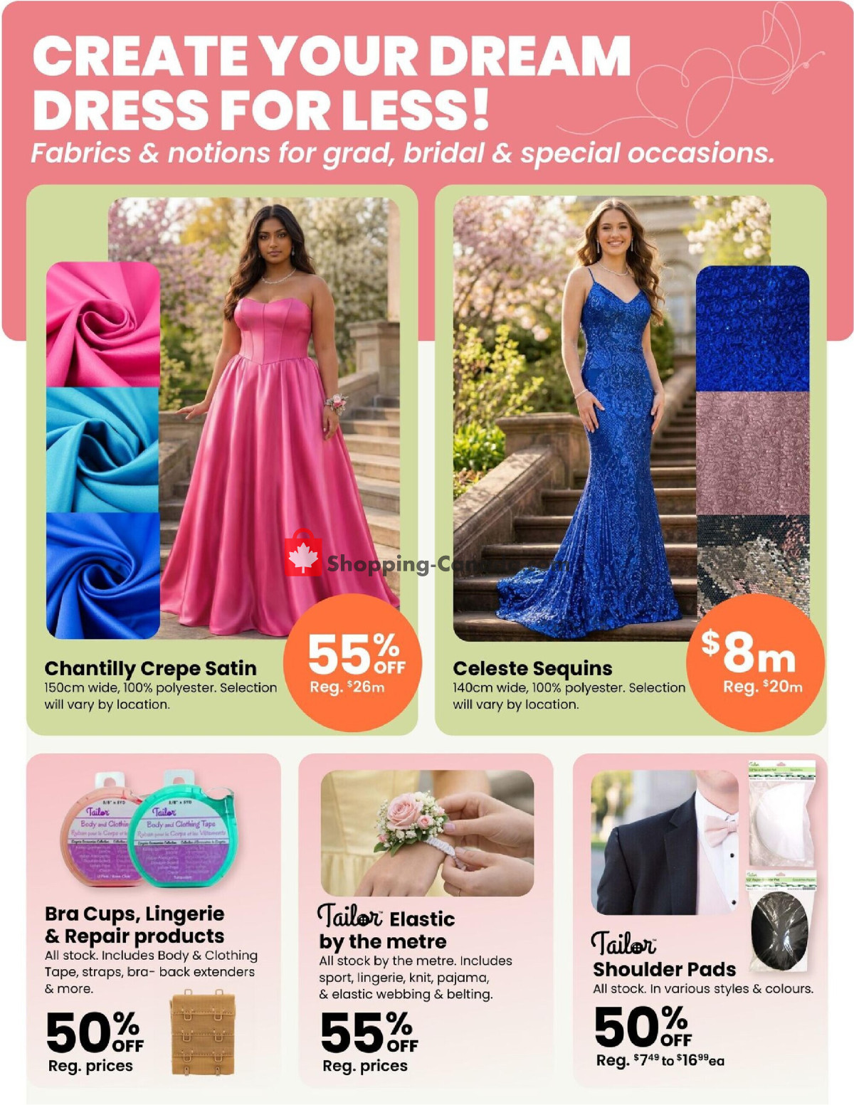 Fabricland flyer from Saturday April 4, 2026 to Thursday April 30, 2026 - page 5