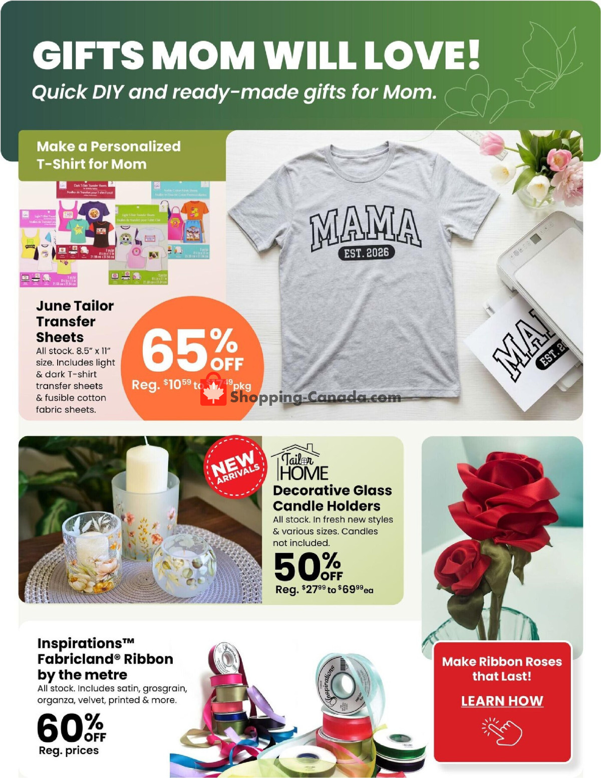 Fabricland flyer from Saturday April 4, 2026 to Thursday April 30, 2026 - page 7