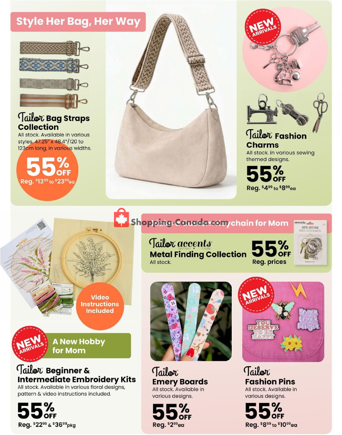 Fabricland flyer from Saturday April 4, 2026 to Thursday April 30, 2026 - page 8