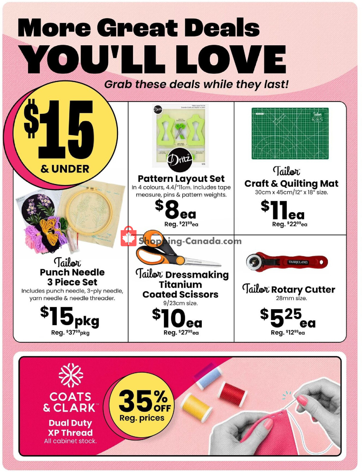 Fabricland flyer from Friday June 12, 2026 to Friday July 31, 2026 - page 11