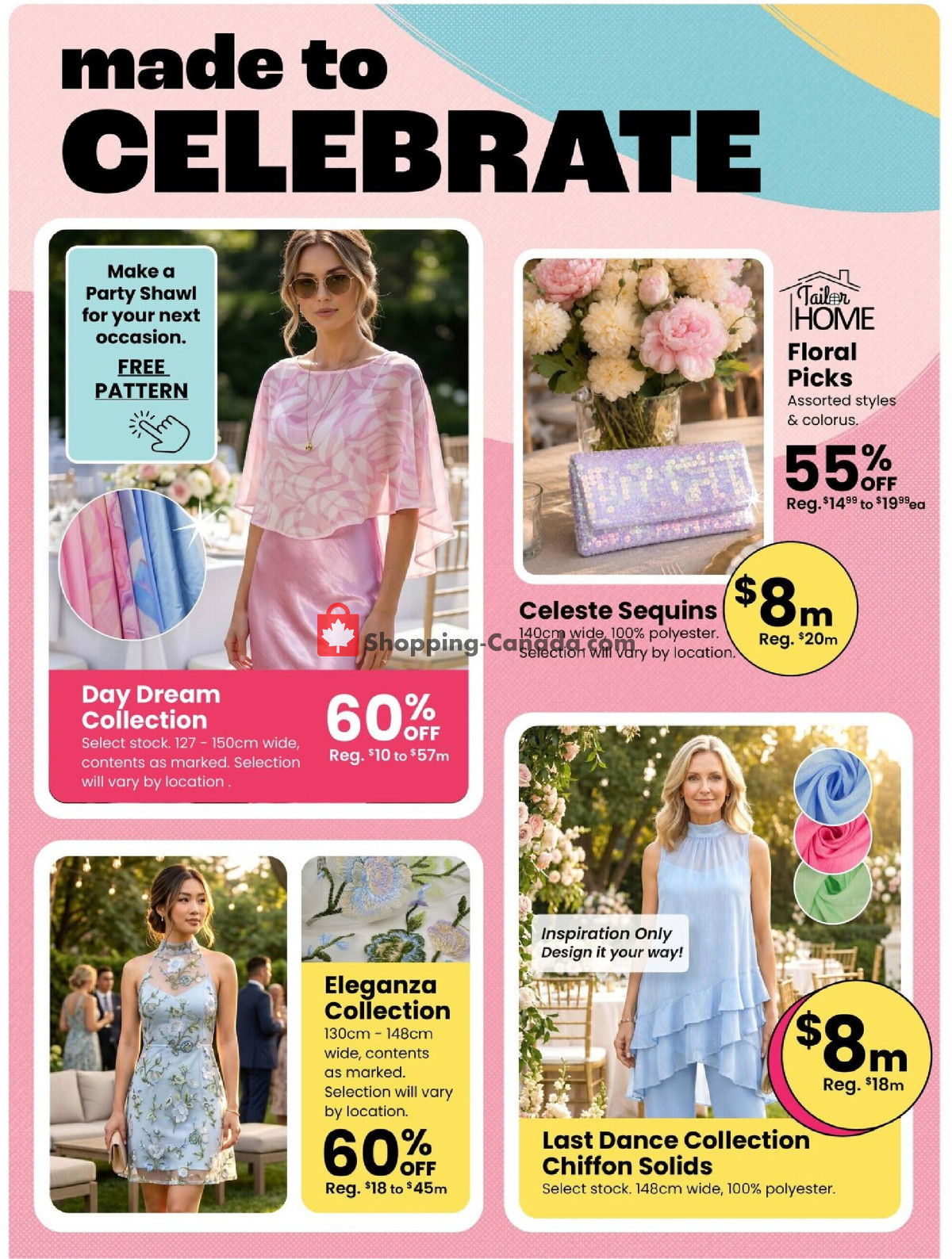 Fabricland flyer from Friday June 12, 2026 to Friday July 31, 2026 - page 12