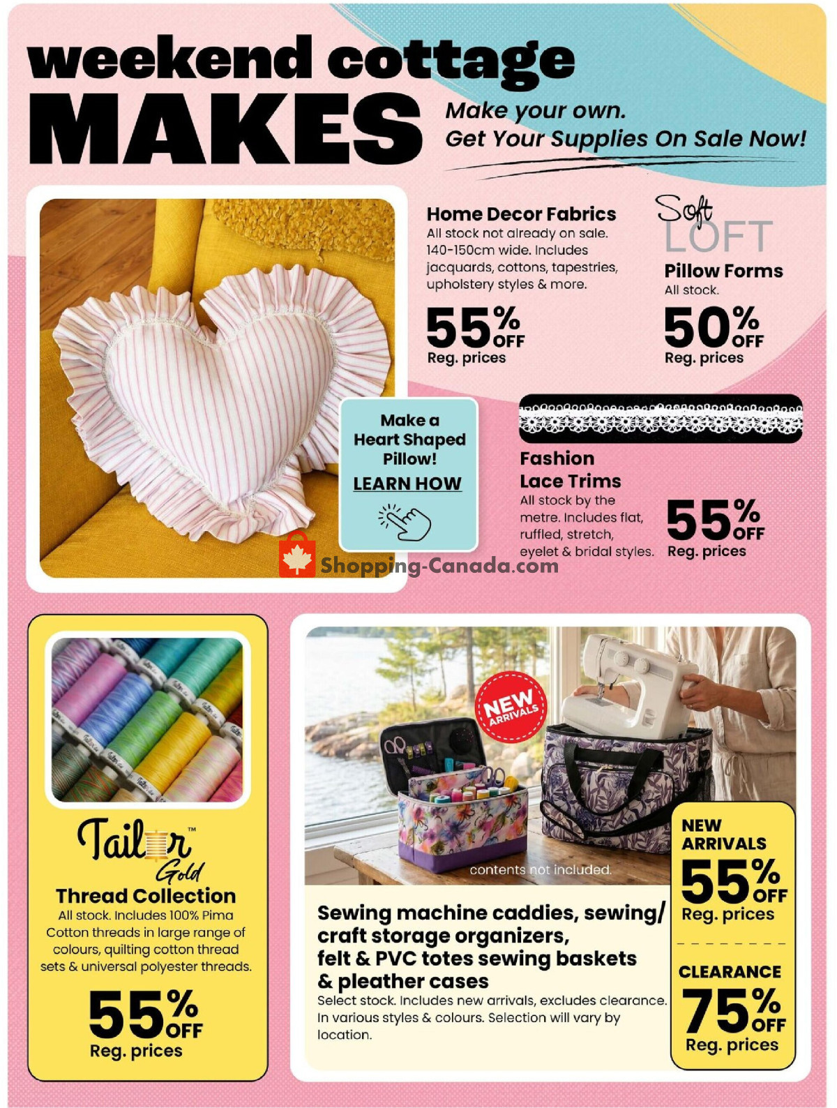 Fabricland flyer from Friday June 12, 2026 to Friday July 31, 2026 - page 14