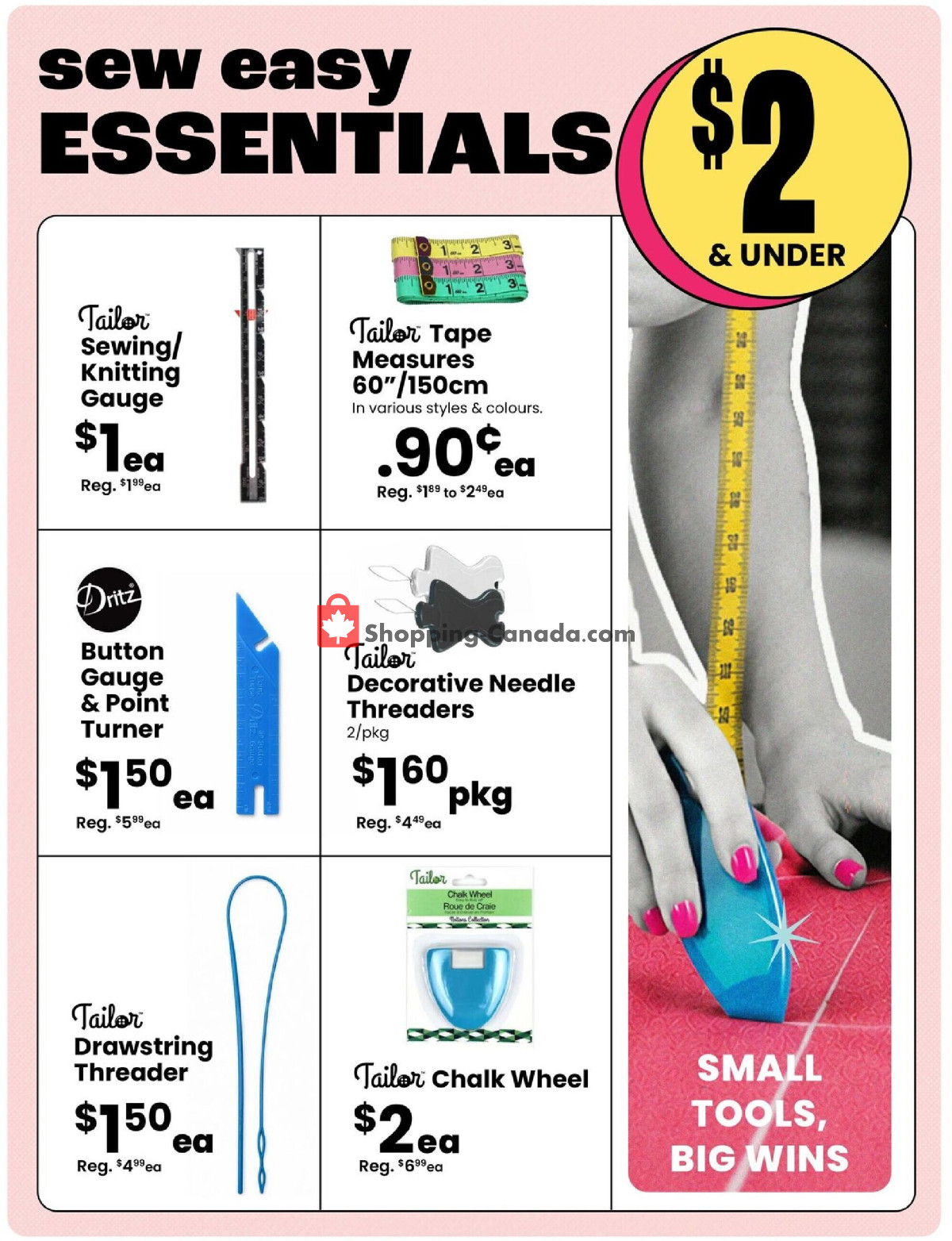 Fabricland flyer from Friday June 12, 2026 to Friday July 31, 2026 - page 3