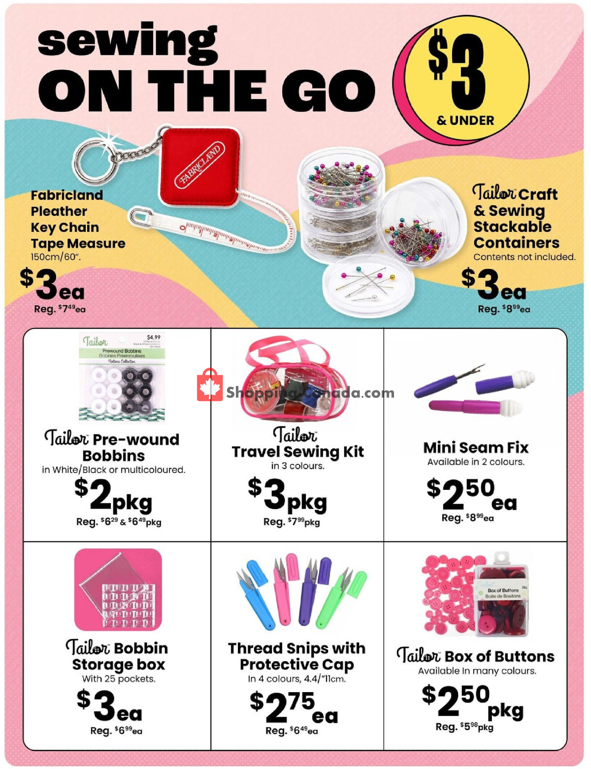 Fabricland flyer from Friday June 12, 2026 to Friday July 31, 2026 - page 4