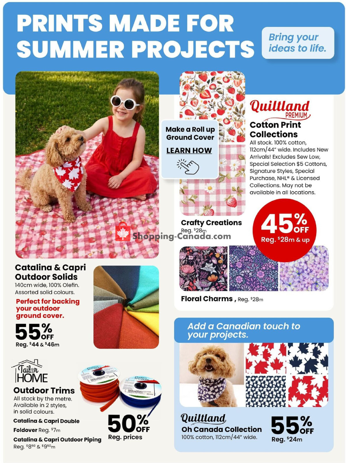 Fabricland flyer from Friday May 8, 2026 to Thursday June 4, 2026 - page 12