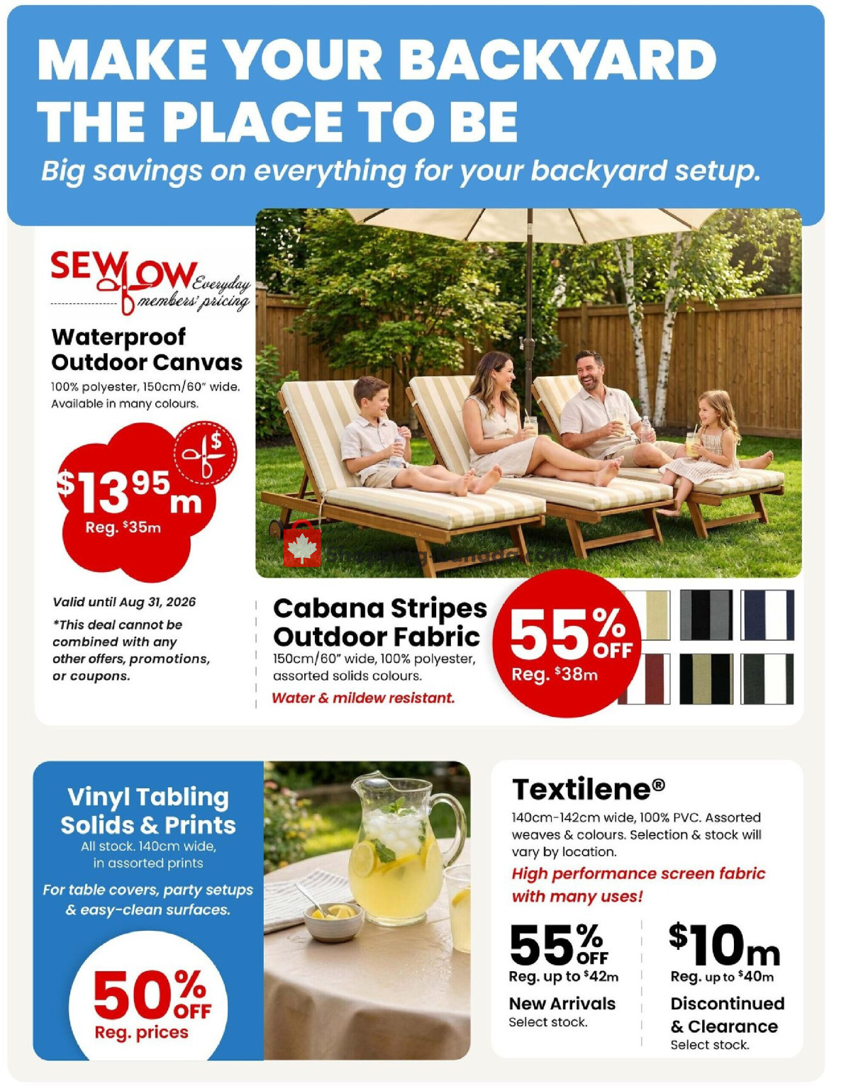 Fabricland flyer from Friday May 8, 2026 to Thursday June 4, 2026 - page 2
