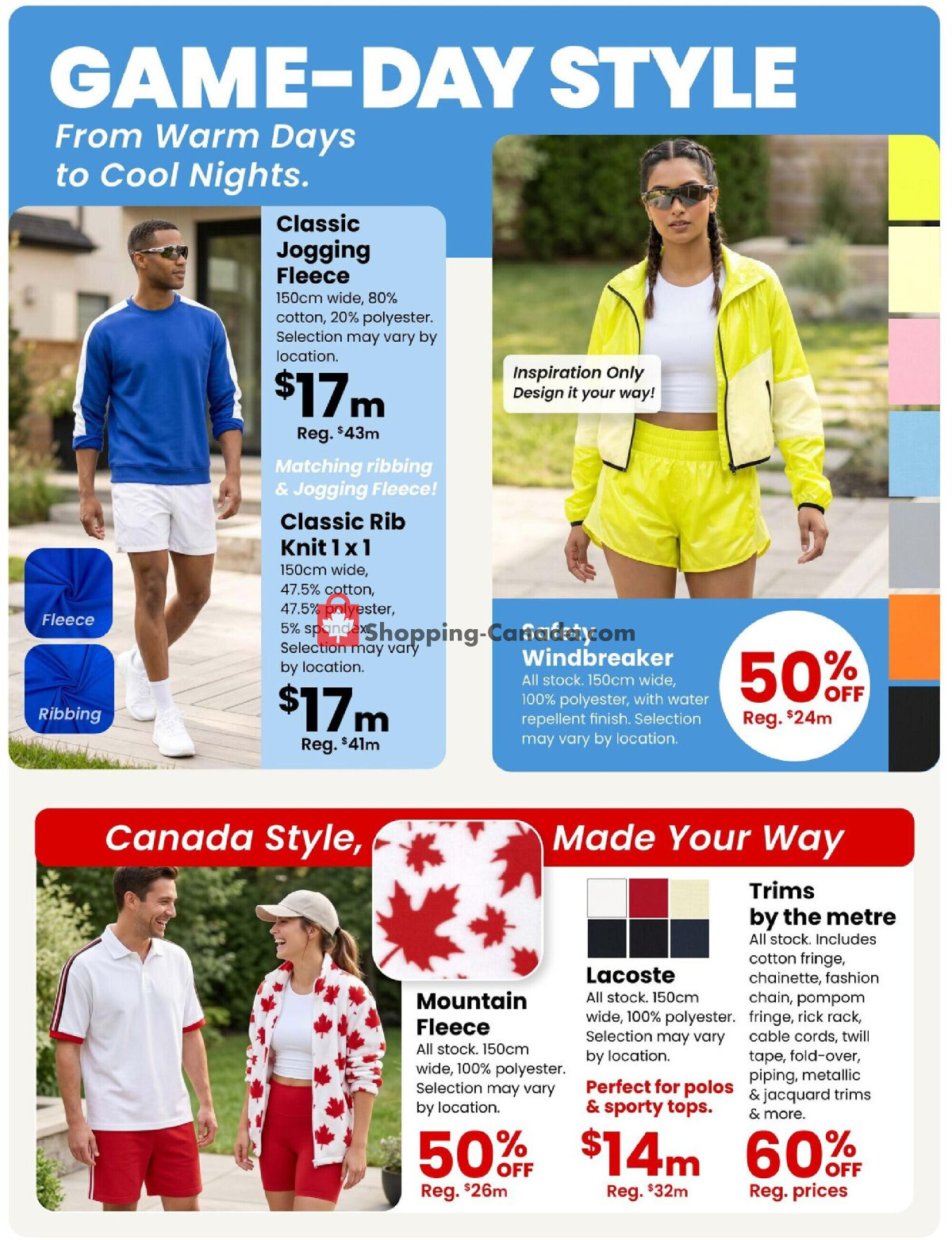 Fabricland flyer from Friday May 8, 2026 to Thursday June 4, 2026 - page 8