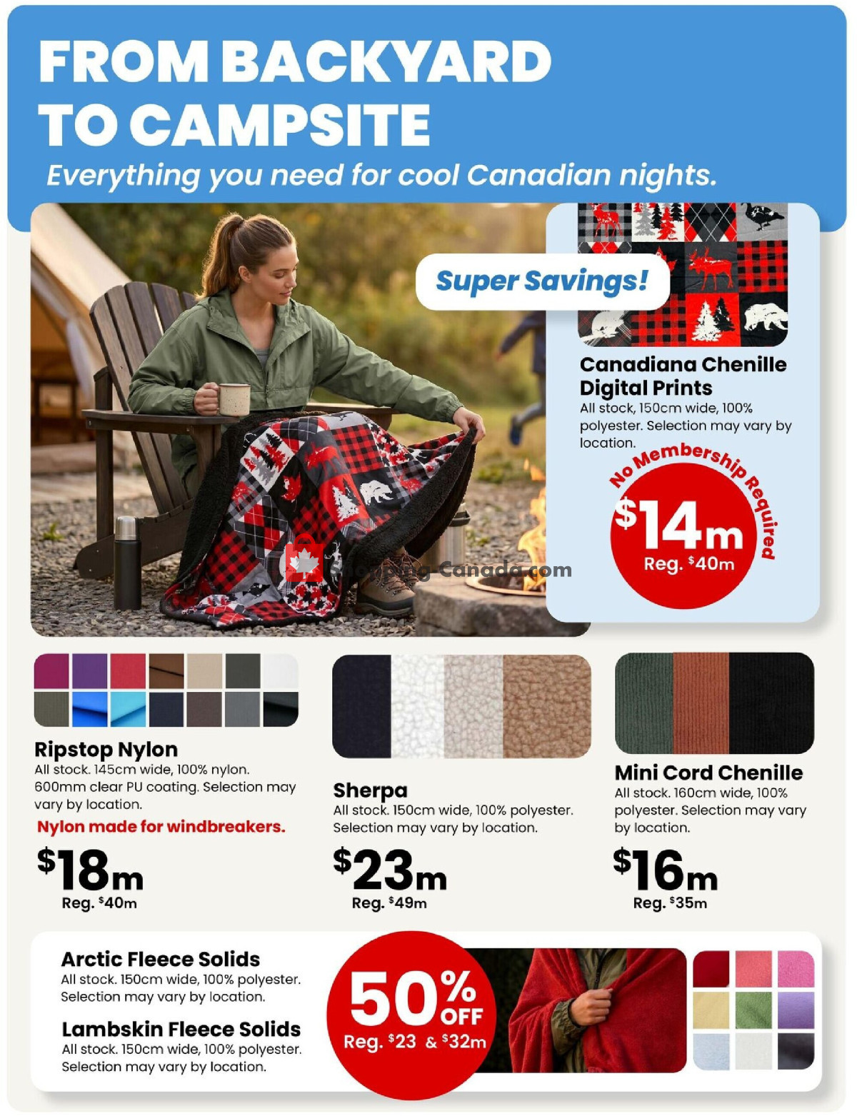 Fabricland flyer from Friday May 8, 2026 to Thursday June 4, 2026 - page 9