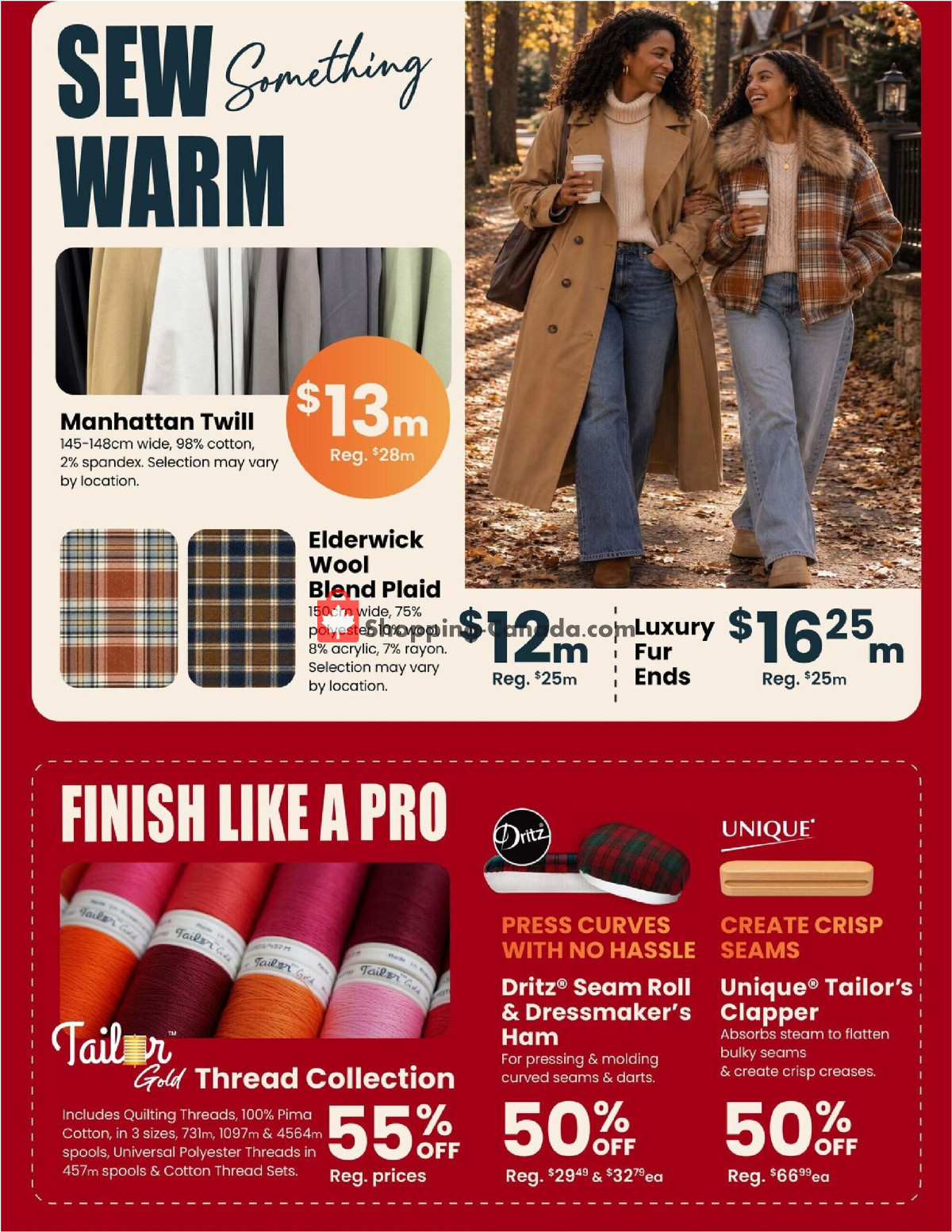 Fabricland flyer from Tuesday September 1, 2026 to Wednesday September 30, 2026 - page 11