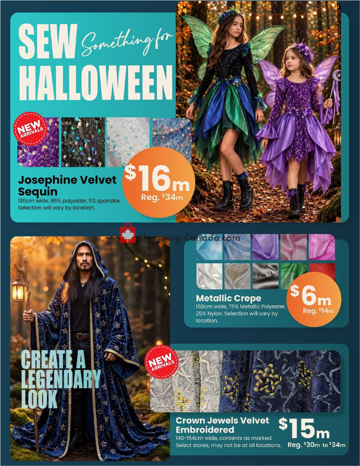 Fabricland flyer from Tuesday September 1, 2026 to Wednesday September 30, 2026 - page 6