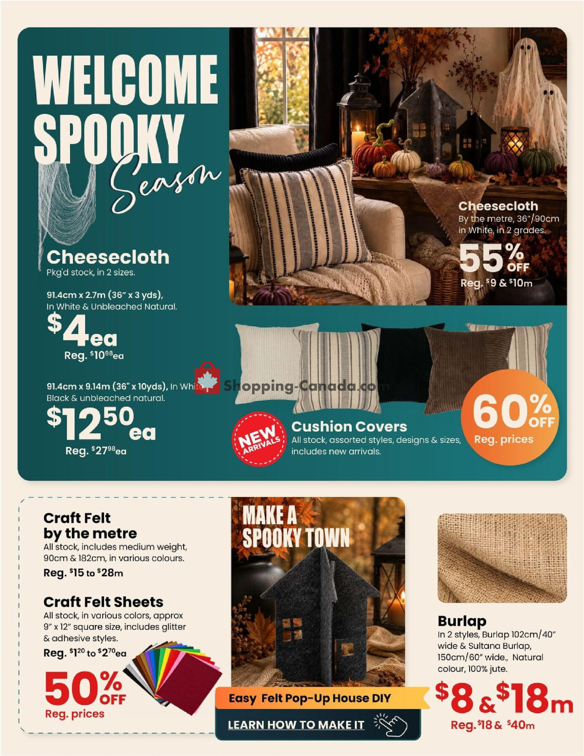 Fabricland flyer from Tuesday September 1, 2026 to Wednesday September 30, 2026 - page 8