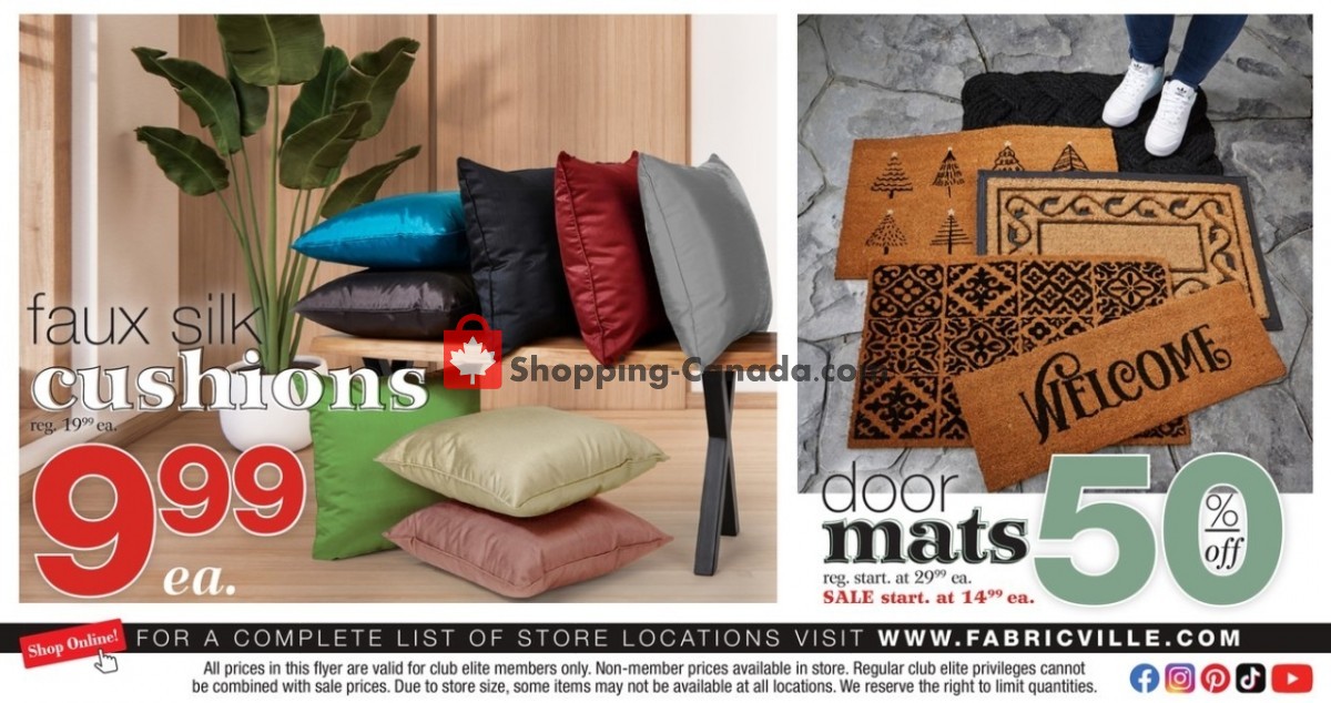 Fabricville flyer from Wednesday November 1, 2023 to Sunday November 26, 2023 - page 13