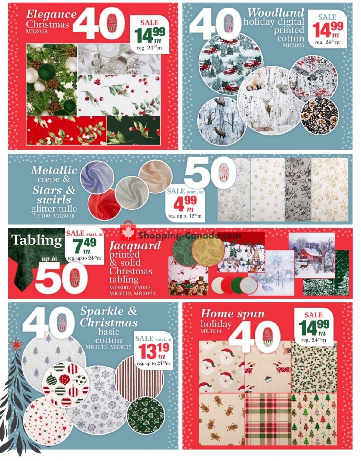 Fabricville flyer from Wednesday November 1, 2023 to Sunday November 26, 2023 - page 2