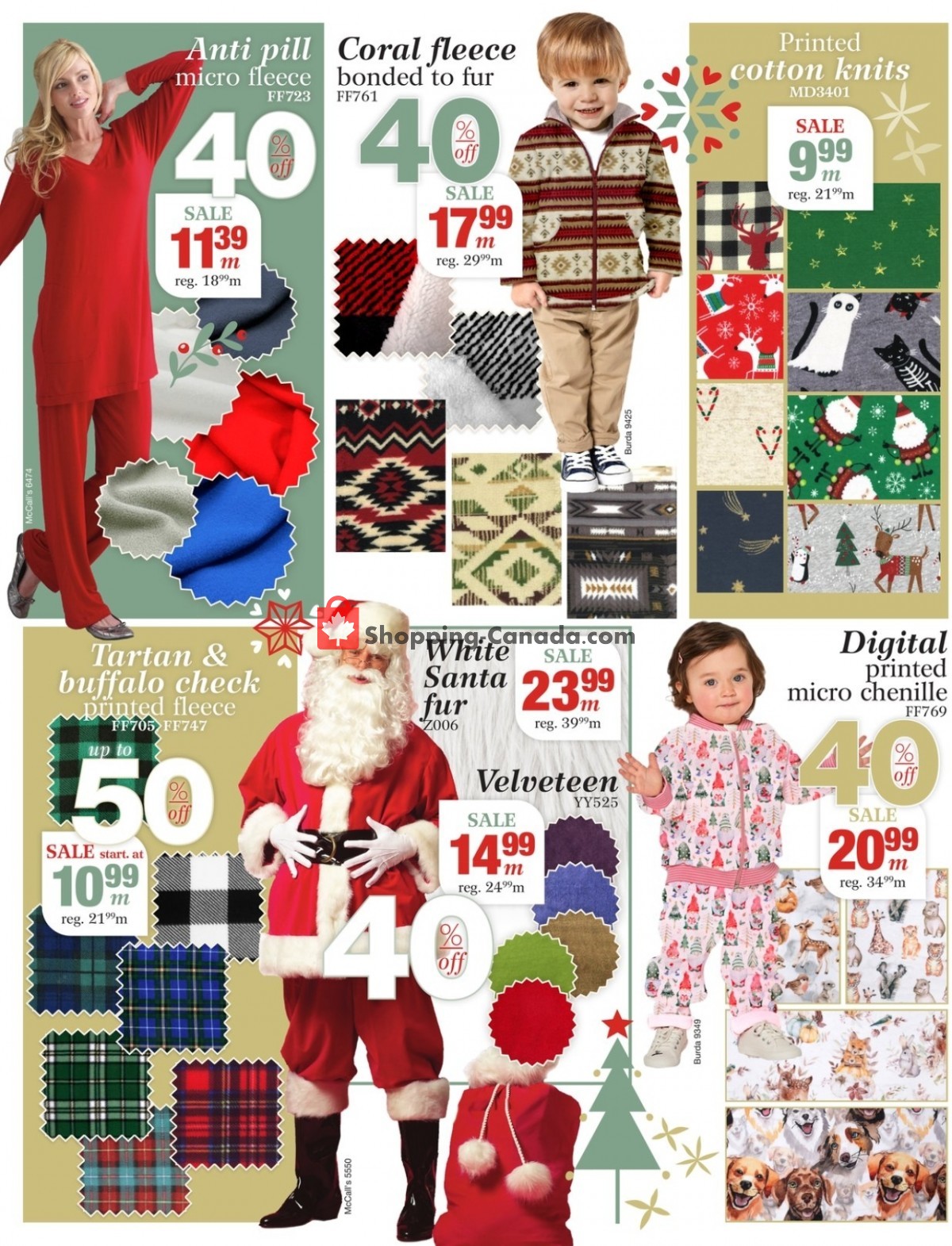 Fabricville flyer from Wednesday November 1, 2023 to Sunday November 26, 2023 - page 3