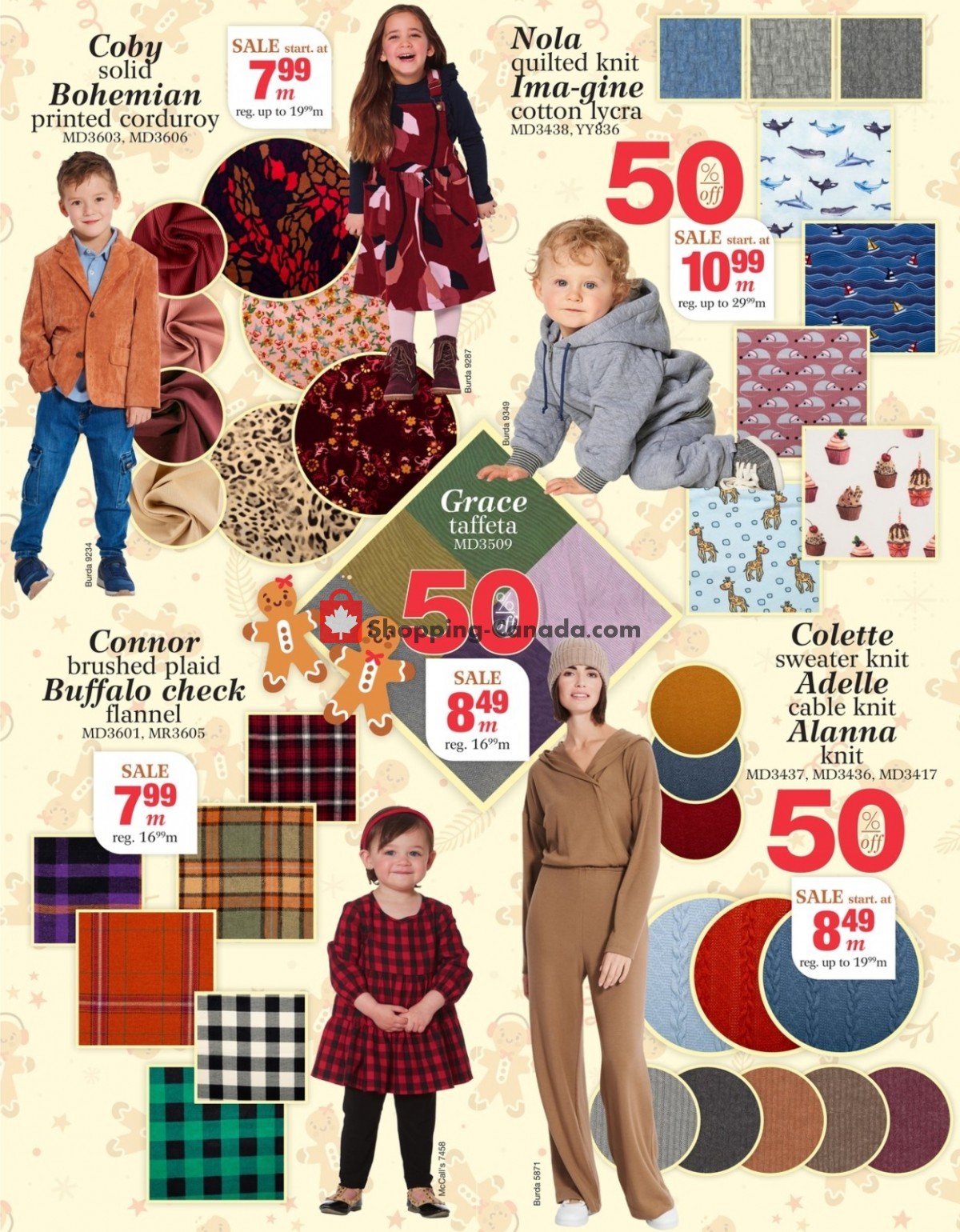 Fabricville flyer from Wednesday November 1, 2023 to Sunday November 26, 2023 - page 4