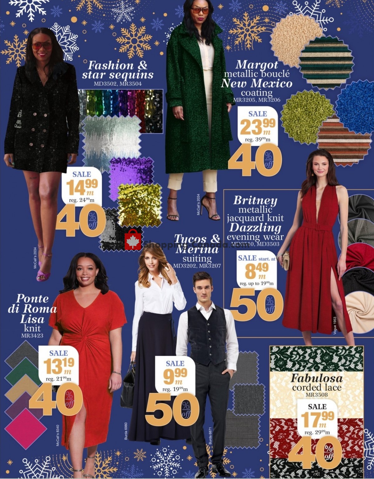 Fabricville flyer from Wednesday November 1, 2023 to Sunday November 26, 2023 - page 5