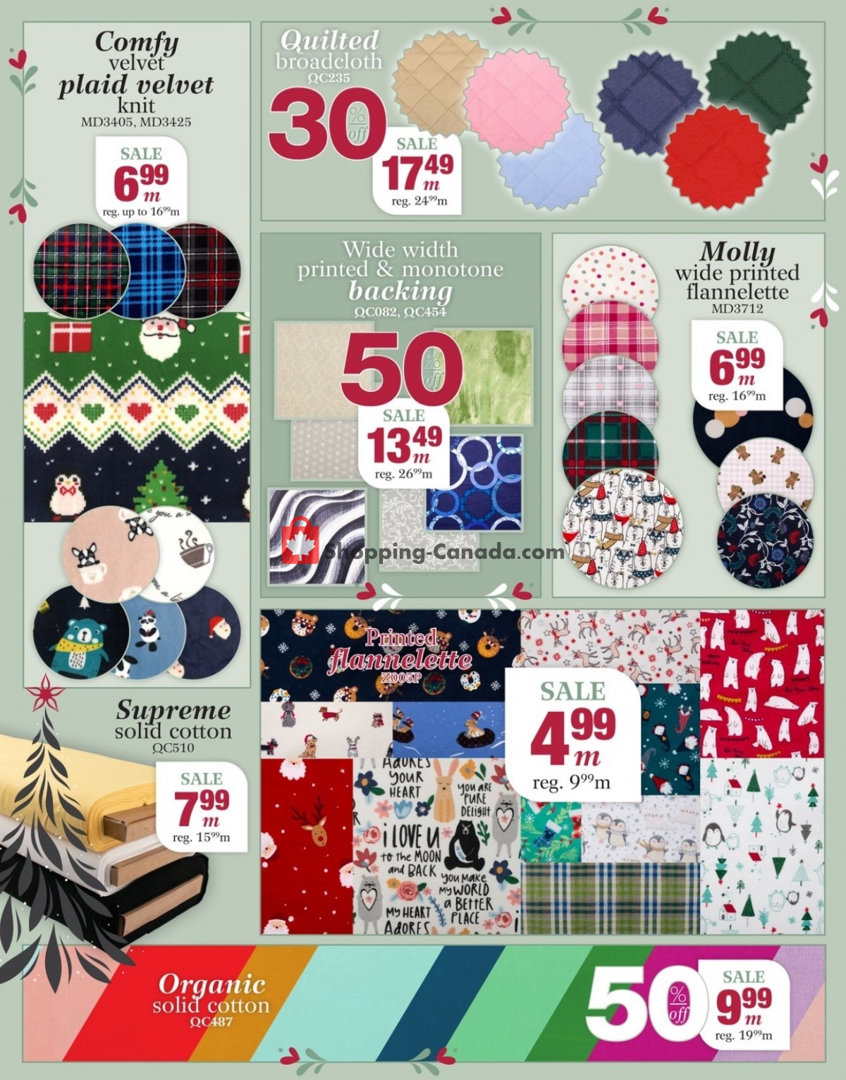 Fabricville flyer from Wednesday November 1, 2023 to Sunday November 26, 2023 - page 6
