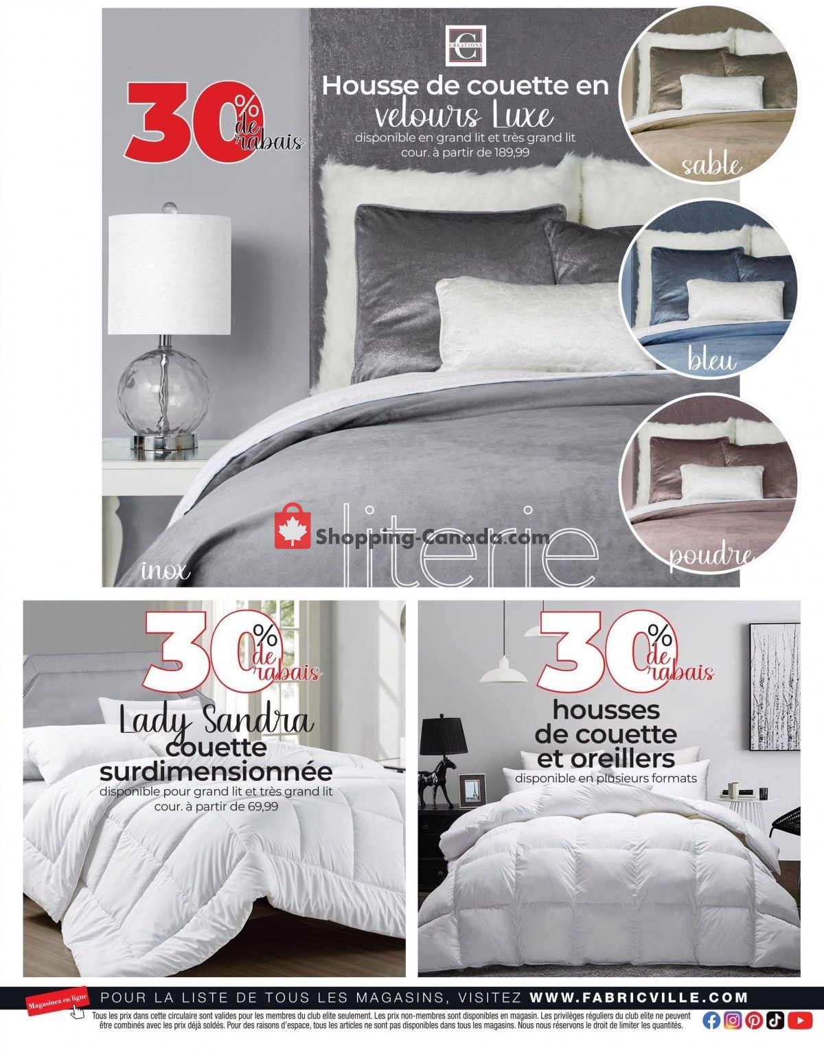 Fabricville flyer from Monday October 2, 2023 to Tuesday October 31, 2023 - page 5