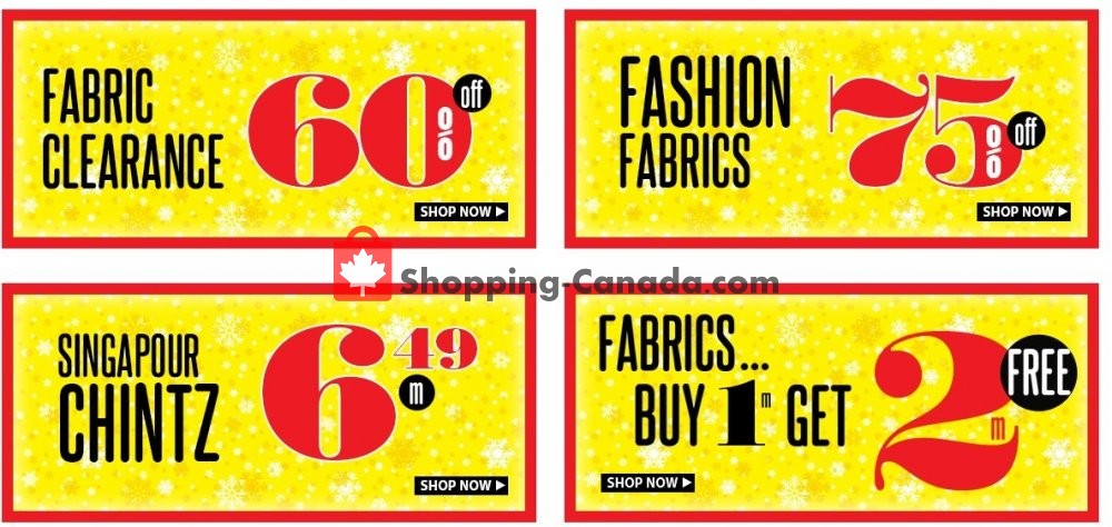 Fabricville flyer from Monday February 3, 2020 to Sunday February 9, 2020 - page 6