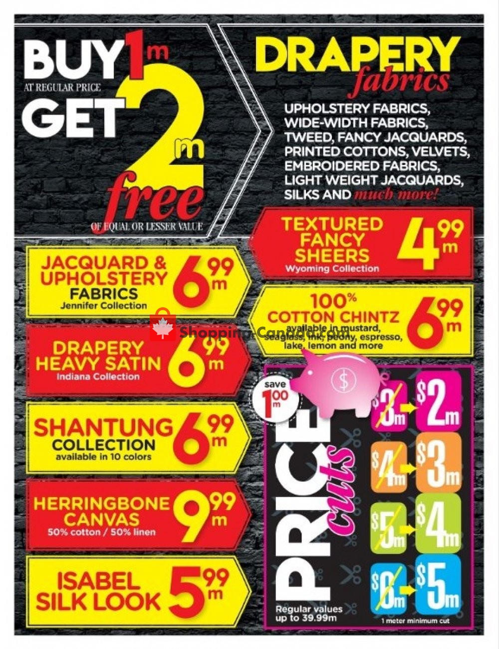Fabricville flyer from Monday January 7, 2019 to Tuesday January 29, 2019 - page 3