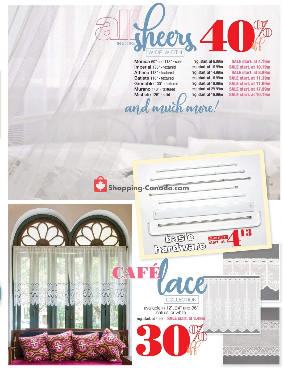Fabricville flyer from Monday April 5, 2021 to Sunday May 2, 2021 - page 13