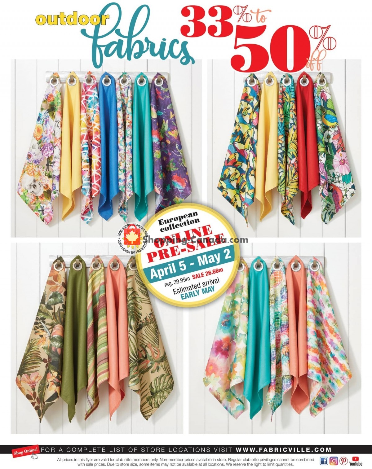 Fabricville flyer from Monday April 5, 2021 to Sunday May 2, 2021 - page 16