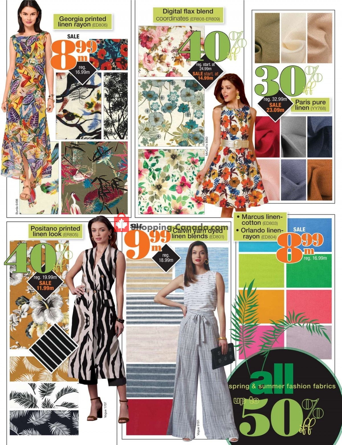 Fabricville flyer from Monday April 5, 2021 to Sunday May 2, 2021 - page 3