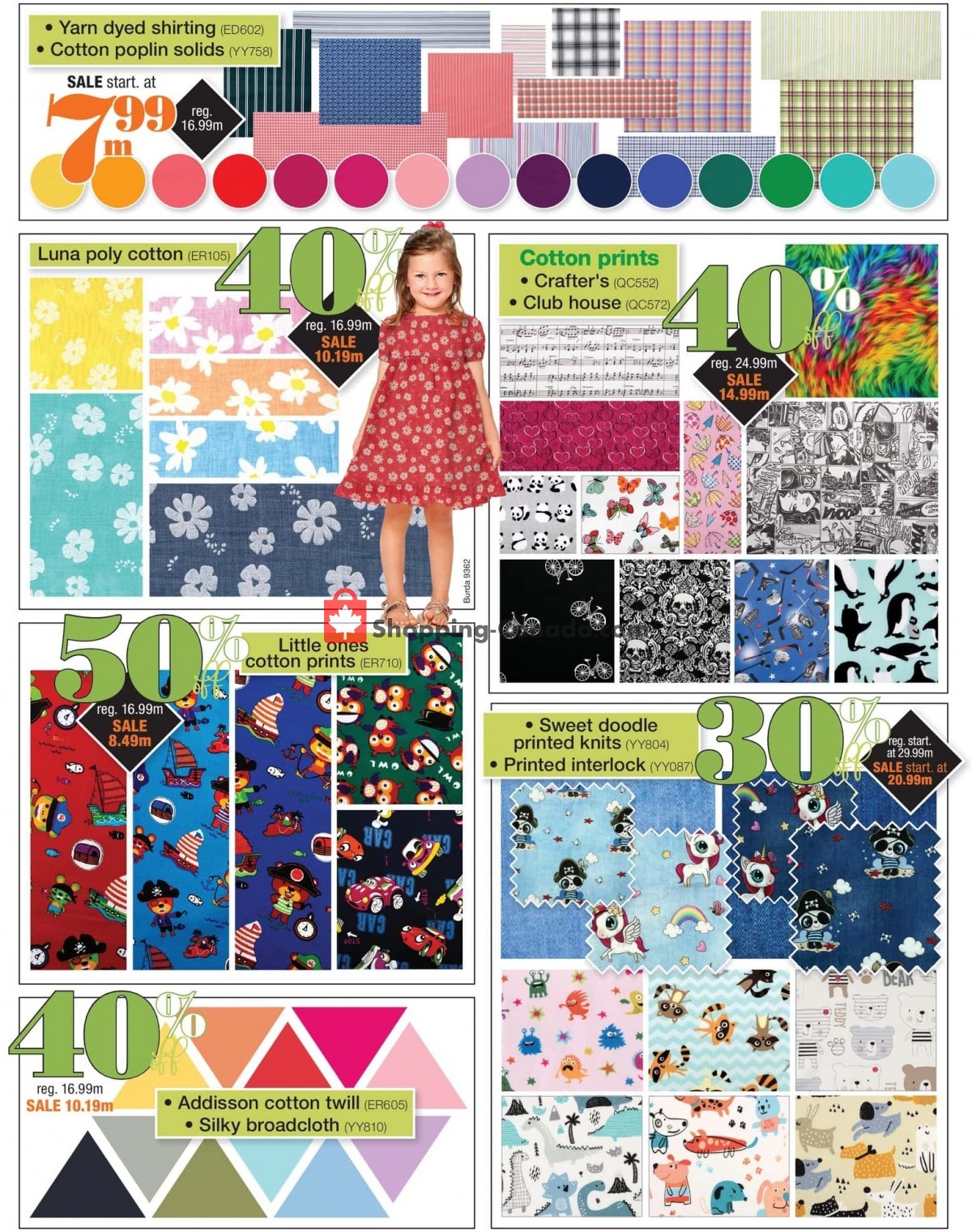 Fabricville flyer from Monday April 5, 2021 to Sunday May 2, 2021 - page 5