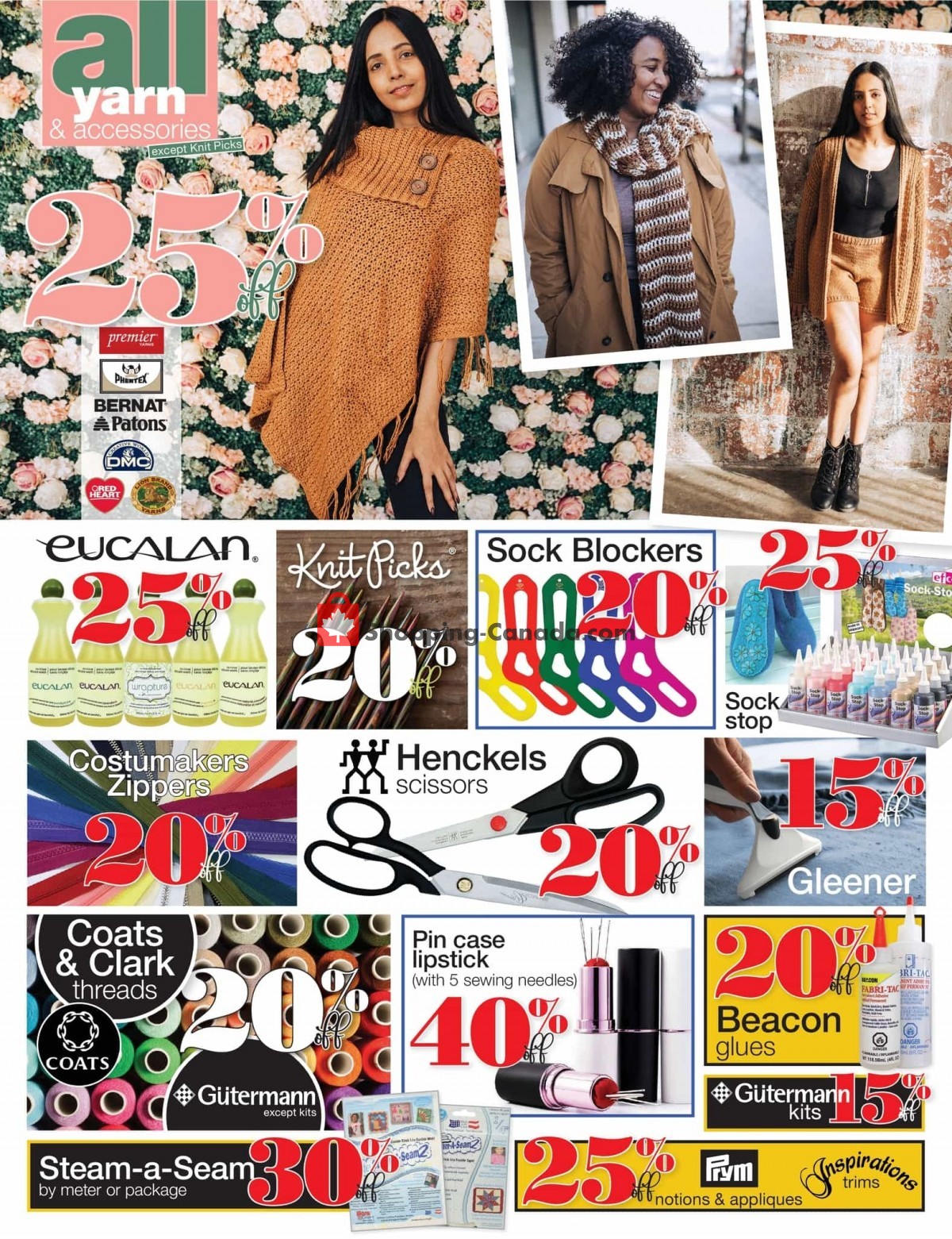 Fabricville flyer from Monday April 5, 2021 to Sunday May 2, 2021 - page 9